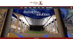 Desktop Screenshot of deleeuw.co.za